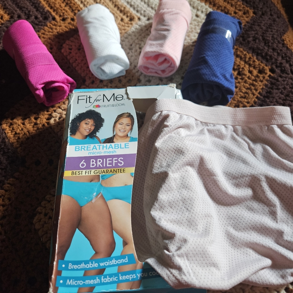 Womens Fit for Me Panties - Picture 3 of 3